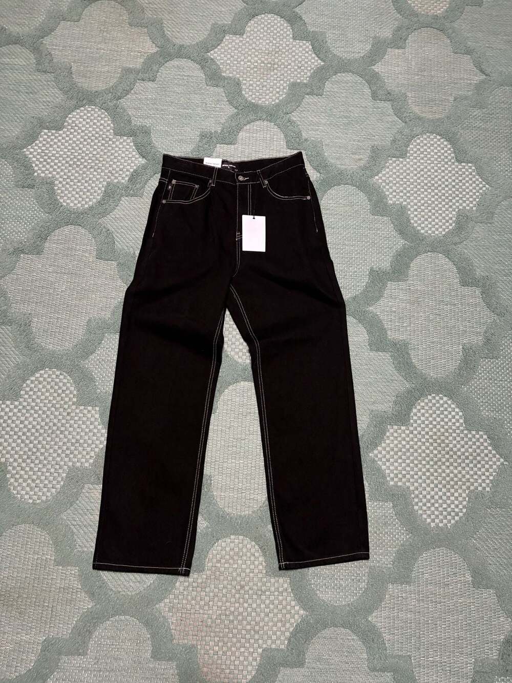 Broken Threads Baggy Jean Premium Denim Collection Black Size 30